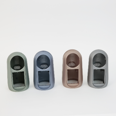 帶屏監(jiān)控?cái)z像頭注塑件外殼