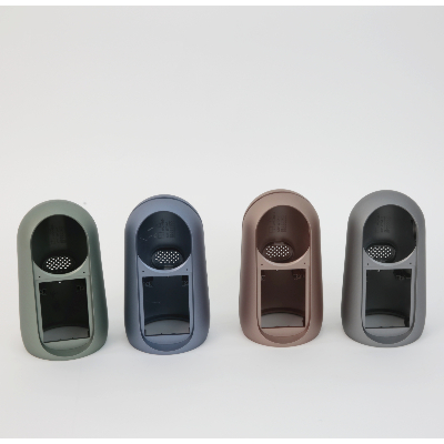 帶屏監(jiān)控?cái)z像頭注塑件外殼