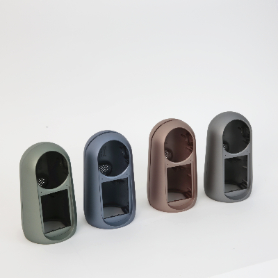 帶屏監(jiān)控?cái)z像頭注塑件外殼